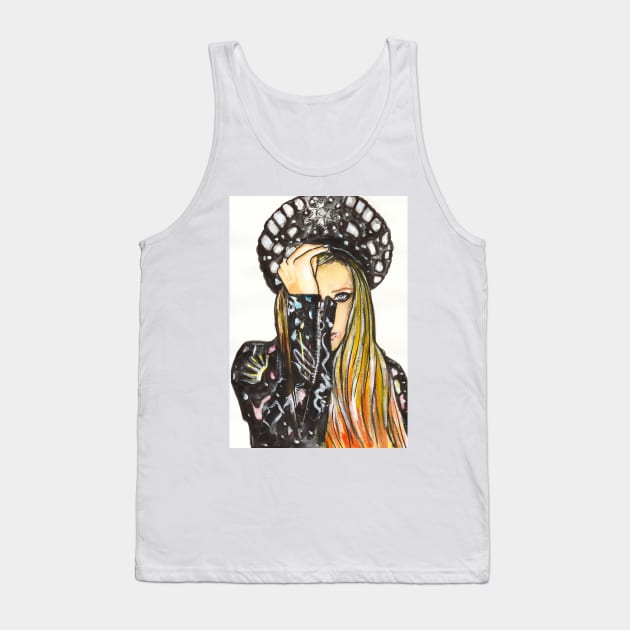 Singer Tank Top by Svetlana Pelin